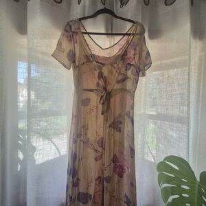 Floral Print Women's Dress